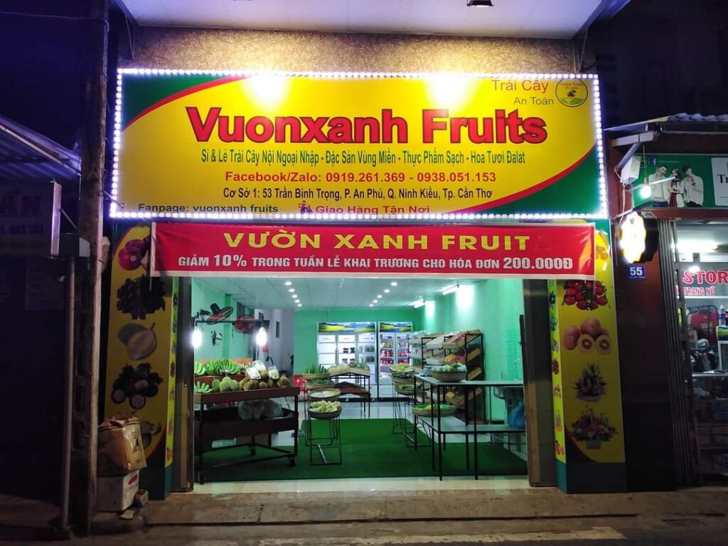 shop trái cây cần thơ