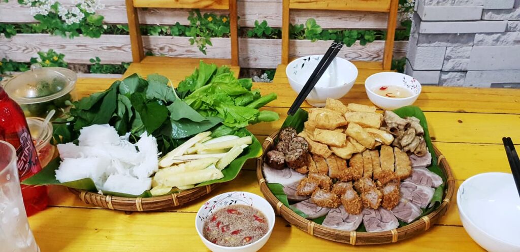 bún đậu cần thơ