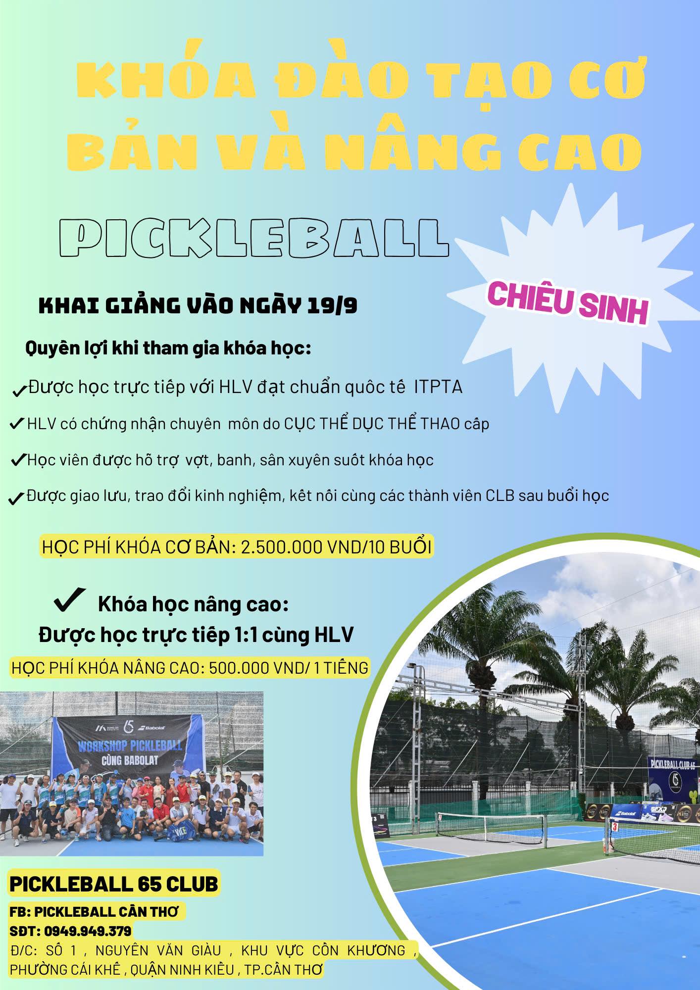 Pickleball Cần Thơ