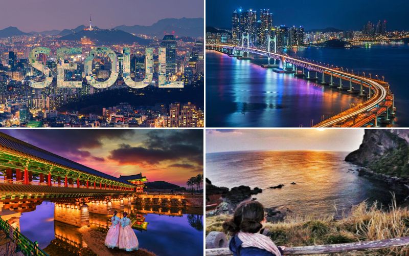 Vẻ đẹp về đêm ở Hàn Quốc