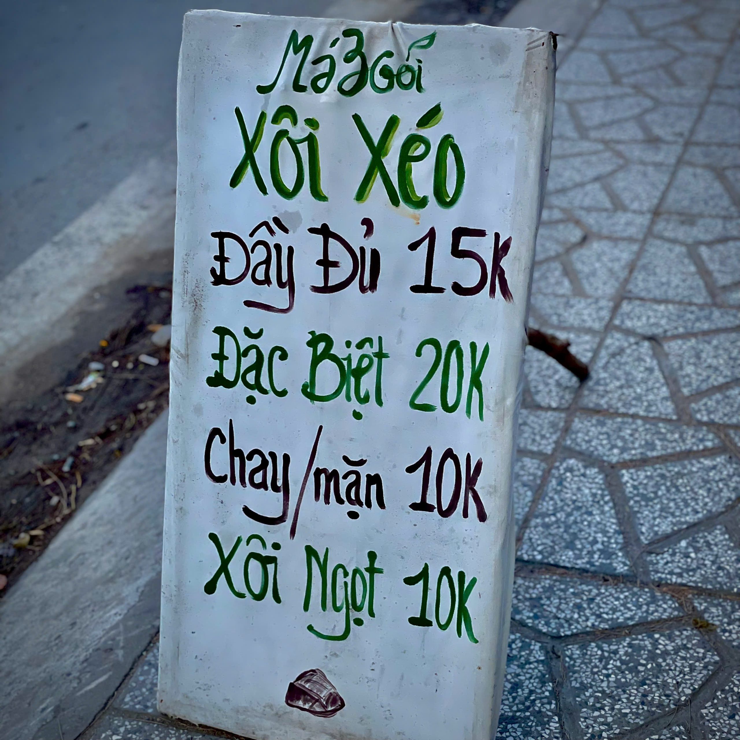 xôi xéo lá dứa má 3 gói