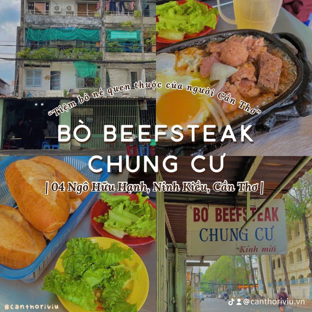 bò beefsteak chung cư Ngô Hữu Hạnh